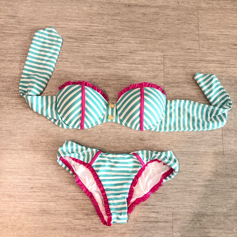 Beach Bunny Stripe Bikini